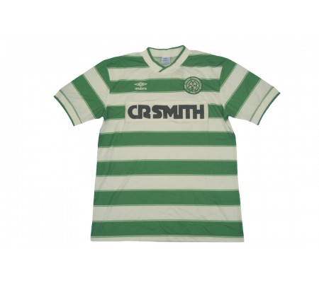 Celtic 85/86 Home Green&White Soccer Jersey